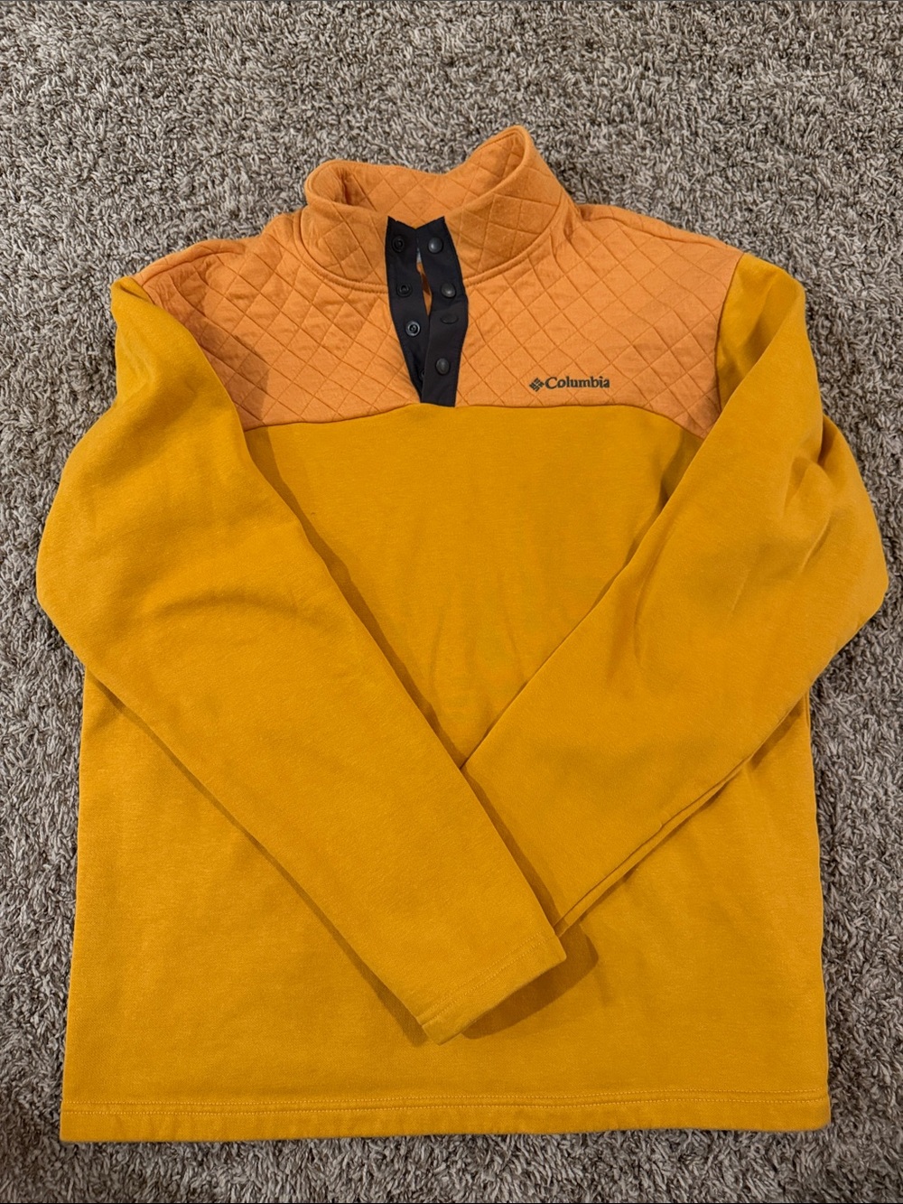 Columbia Quilted Knit quarter zip
